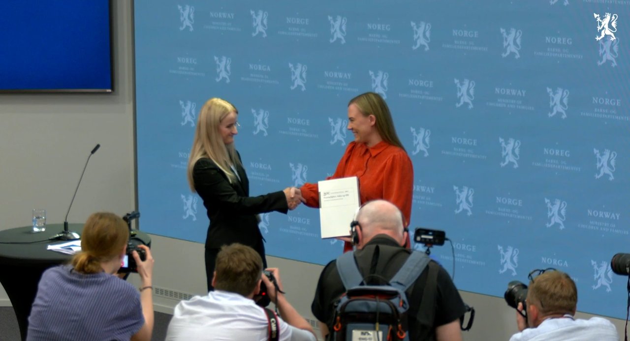 Fremleggelse av NOU fra granskingsutvalget for utenlandsadopsjoner